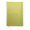 Rhodiarama Hardcover Notebook A5 Lined Anise Green