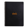 Rhodia Meeting Book Spiral A4+ Black
