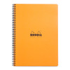 Rhodia Classic Notebook Spiral A4+ Grid Orange