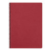 Age Bag Spiral Notebook A4 Lined Red