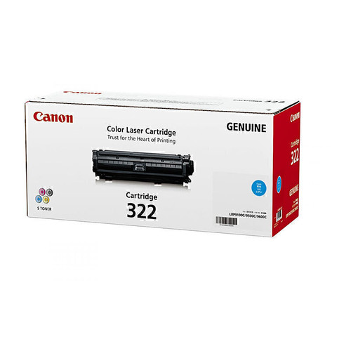 Canon CART322 Cyan Toner  7,500 Pages