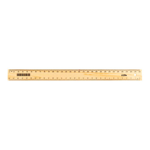 Icon Ruler Wooden Narrow 30cm (25 Pack)