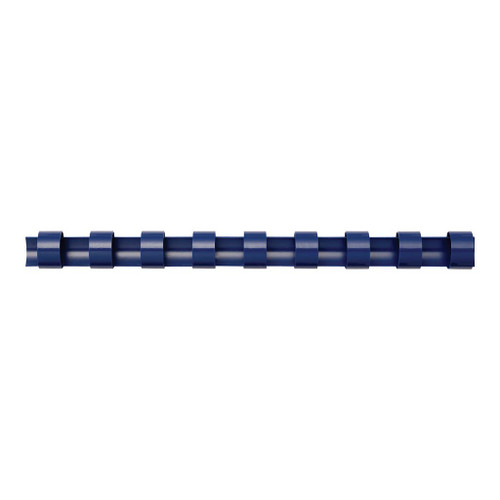 Fellowes Plastic Binding Coils 25mm Blue, Pack of 50