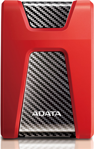 ADATA HD650 Durable External HDD 2TB USB3.1 Red