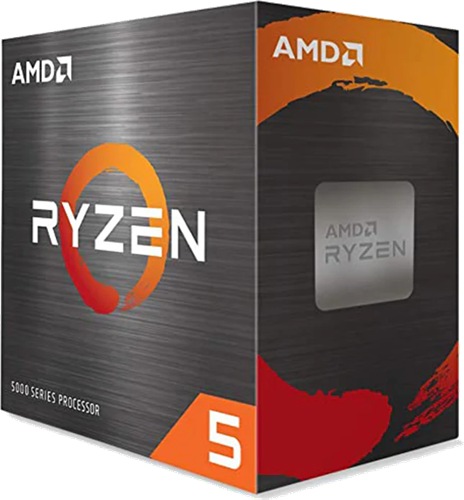 AMD Ryzen 5 5500 6 Core AM4 CPU No GPU with Wraith Stealth Cooler