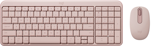 Logitech MK250 Bluetooth Wireless Keyboard and Mouse - Rose