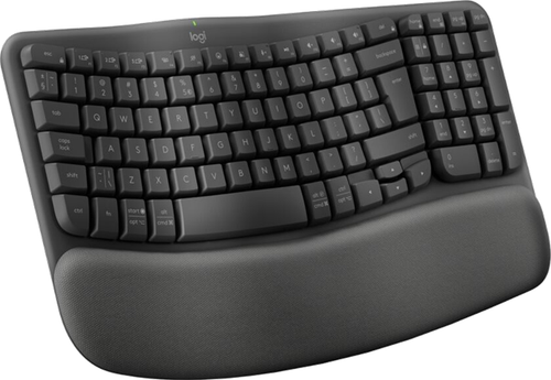Logitech Wave Keys Wireless Ergonomic Keyboard Business