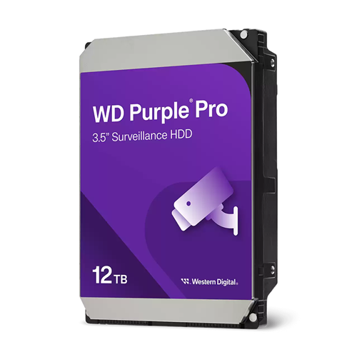 Western Digital Purple Pro 12TB SATA 3.5" 7200RPM 512MB Surveillance HDD 3Yr Wty