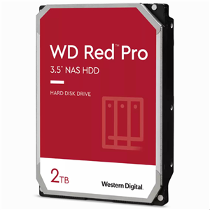 WD Red Pro 2TB SATA 3.5" 7200RPM 128MB NAS HDD 5Yr Wty