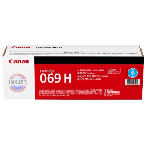 Canon CART-069HC Cyan Toner Cartridge - 5,500 pages