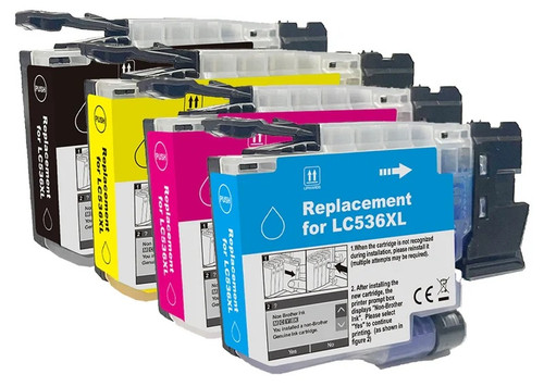 PREMIUM Compatible Brother LC536XL Ink Value Pack