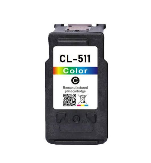 PREMIUM Remanufactured Canon CL-511 Colour Ink Cartridge