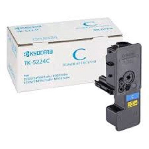 Kyocera TK-5224C Cyan Toner - 1,200 pages