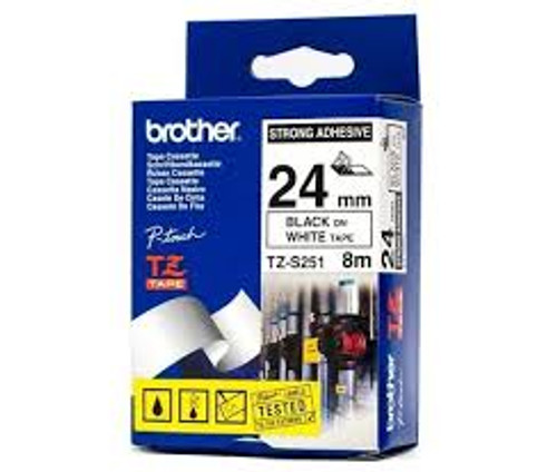 Brother TZeS251 Labelling Tape - 8 meters