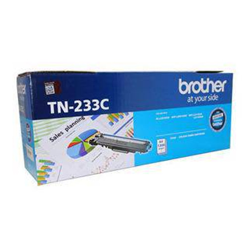 Brother TN-233C Cyan Toner - 1,300 pages
