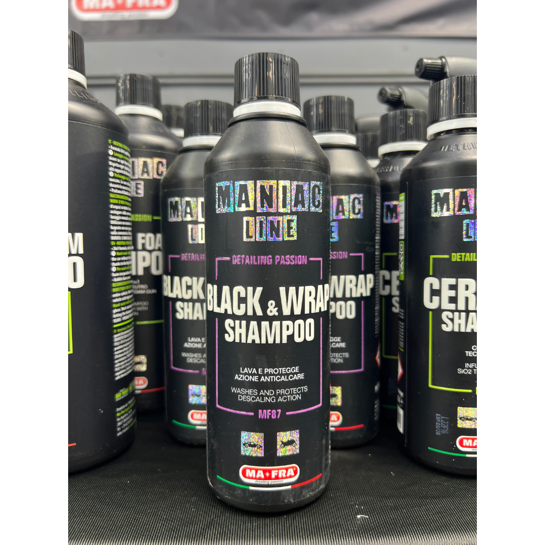 Black and Wrap Shampoo - Maniac Line Black and Wrap Shampoo