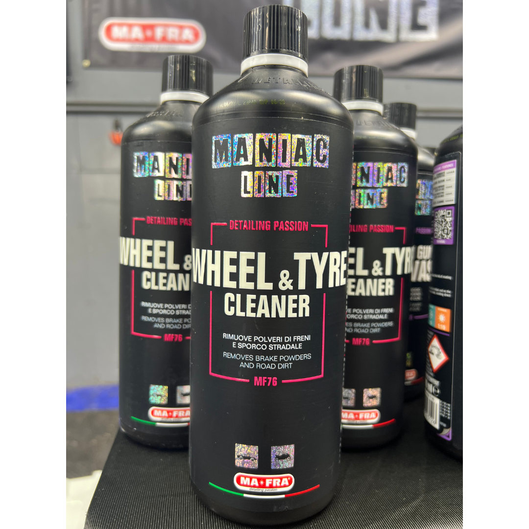 Maniac Line Wheel and Tire Cleaner Removes brake dust and road dirt