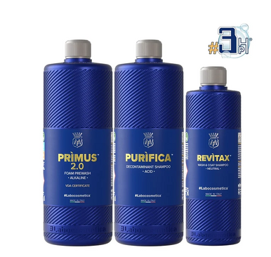3pH Labocosmetica 3pH combined car wash cycle