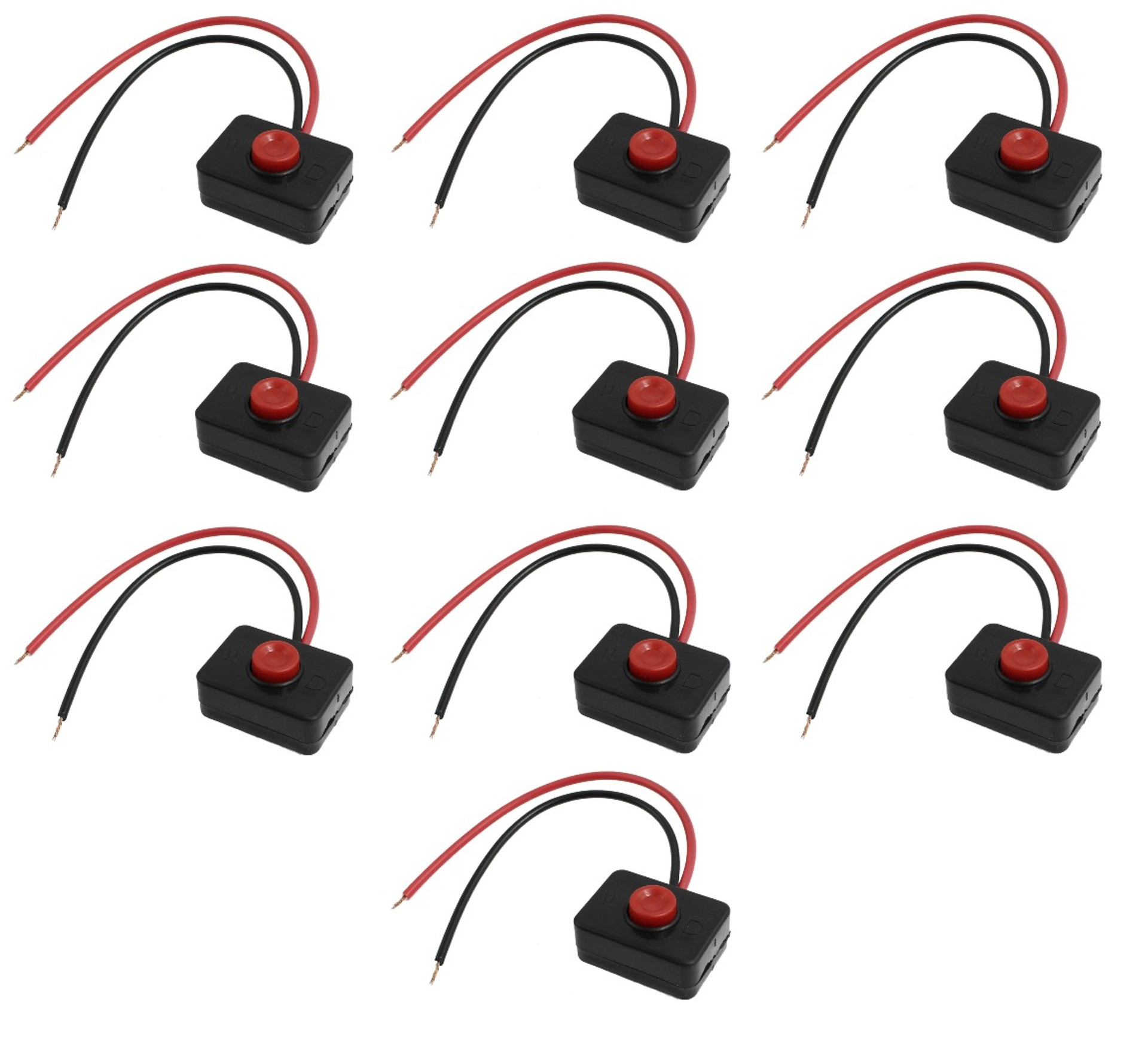 DC Momentary Push Button Switches