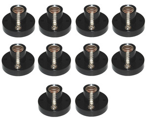 Pack of 10 E10 Miniature Light Bulb Holders Pack of 10 E10 Miniature Light Bulb Holders