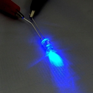 Light Emitting Diodes, LEDs, 5mm Blue, Package of 100 Light Emitting Diodes, LEDs, 5mm Blue, Package of 100
