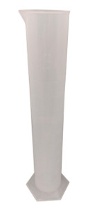 Graduated Cylinder, Polypropylene, 1,000ml Graduated Cylinder, Polypropylene, 1,000ml