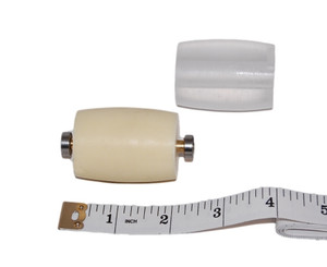 Set of 2 Van De Graaff Generator Replacement Rollers, LC2910-HC Set of 2 Van De Graaff Generator Replacement Rollers, LC2910-HC