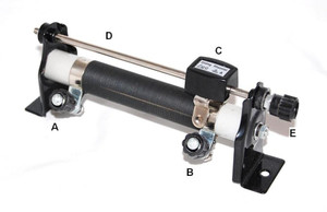 Sliding Rheostat, 0-2000 Ohms - 0.3A Sliding Rheostat, 0-2000 Ohms - 0.3A