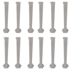 Bulk Graduated Cylinders, Polypropylene Plastic, 25ml, Pack of 12 Bulk Graduated Cylinders, Polypropylene Plastic, 25ml, Pack of 12