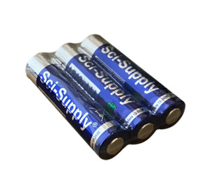 Sci-Supply AAA Alkaline Battery Shrink Wrap 3-Pack Sci-Supply AAA Alkaline Battery Shrink Wrap 3-Pack