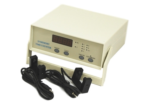 Photogate Digital Timer, 4 Digit w/ 2 Photogates