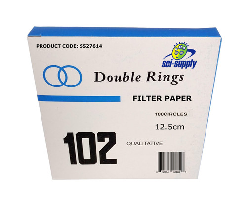 Qualitative Grade Filter Paper, Medium Speed, 10 Micron Pore Size (Retention)