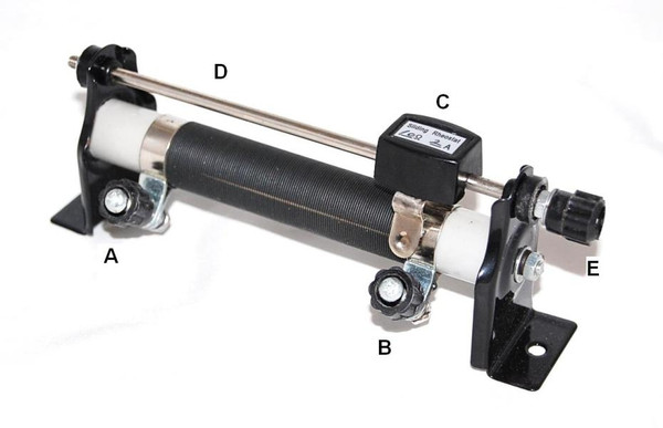 Sliding Rheostat, 0-10 Ohms - 2A