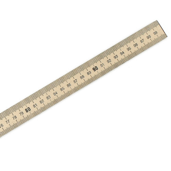 Dual Scale Wooden Meter Stick