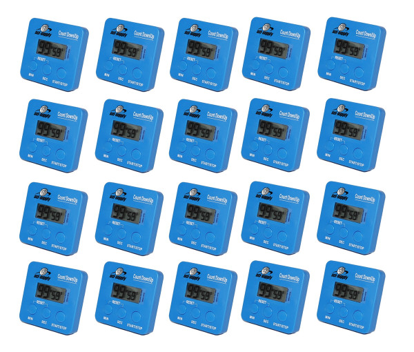 Bulk Digital Up/Down Student Timers 20 Pcs