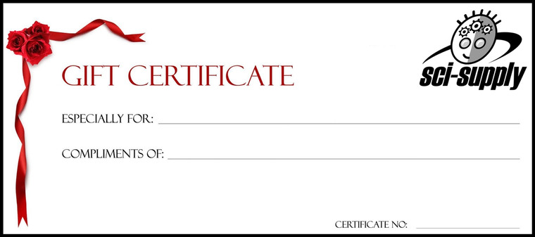 Gift Certificate