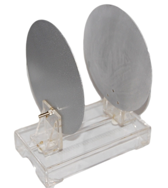 Demonstrate the fundamentals of capacitance with this variable plate capacitor