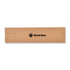 A sleek presentation box in brown cardboard featuring a logo, designed for the Napier Pen (Black Edition).