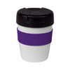 coffee cup / Mug 8oz/235ml Stainless Steel Karma Kup Plastic Flip Lid Reusable . Eco friendly