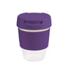 coffee cup / Mug 8oz/235ml Clear Plastic Karma Kup Plastic Flip Lid Reusable  Eco Friendly