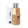 drink bottle stainless steel with bamboo sleeve 600ml Ninvux