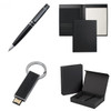 Set CERRUTI 1881 Black (ballpoint pen, folder A4 & usb stick)