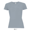 T shirt women's raglan sleeve 100% breathable polyester SPORTY