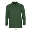 Polo shirt long sleeve Men's 100% combed ring spun cotton WINTER II