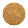 A round cork coaster set featuring a textured gold surface. The coasters are designed for home use and come in a set of four.