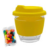 Jelly Bean In Venice Glass Coffee Cup