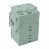 A light grey stress photocopier toy featuring realistic details, buttons, and multiple stacked drawers.