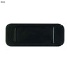 A black security webcam cover with a sliding mechanism for privacy. Features a smooth, sleek design.