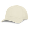A light beige Falcon Cap featuring a classic curved brim and structured fit.