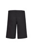Men's black cargo shorts featuring a comfortable waist, designed with a smooth back finish and no visible branding.